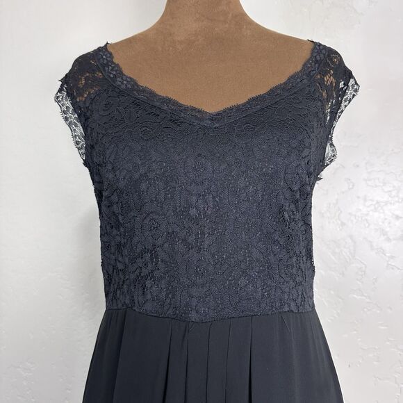 Miusol Womens Babydoll Formal Whimsigoth Maxi Dress M Event Elegant Witchy HOCO - Picture 7 of 11